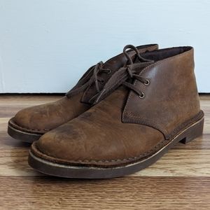 Clarks Bushacre Leather Shoes, Women's Size 8, EU 39